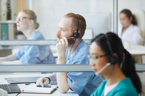 Hospital Call Center hero