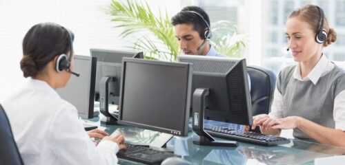 Call center for industries