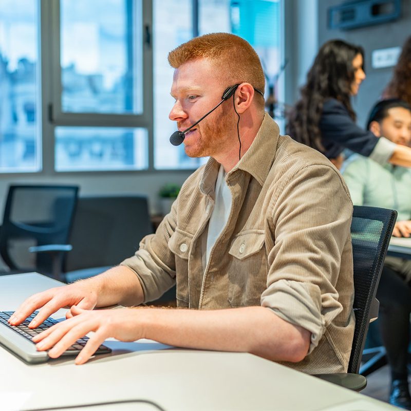 Home Services Call Center hero