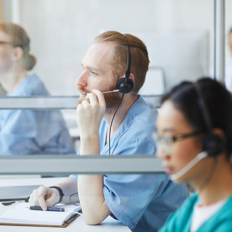 Hospital Call Center hero